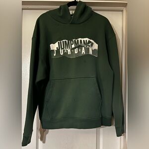 Jordan JUMPMAN Men’s Lg Forest Green Pullover Hoodie